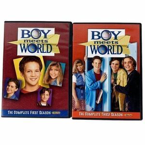 Boy Meets World The Complete First And Third Season‎ 3 Disc DVD Set Tested